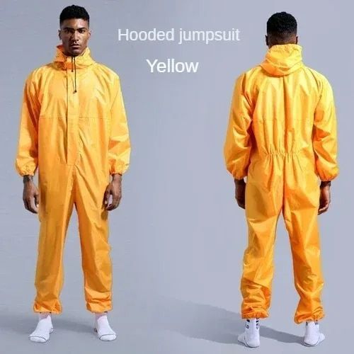 Imperméable Conjoint Pour Hommes,Chapeau De Combinaison,Sécurité Au Travail À Degré D'huile,Veste De Motard,Imperméable,Imperméable,Imbibé