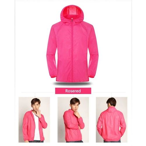 Manteau De Pêche Imperméable À Séchage Rapide Pour Femme,Vestes De Protection Solaire,Imperméable Unisexe,Coupe-Vent Léger Et Respirant,Extérieur,E2
