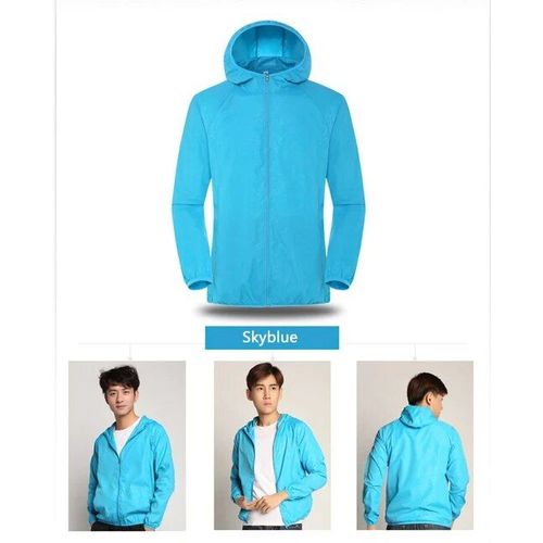 Manteau De Pêche Imperméable À Séchage Rapide Pour Femme,Vestes De Protection Solaire,Imperméable Unisexe,Coupe-Vent Léger Et Respirant,Extérieur,E2