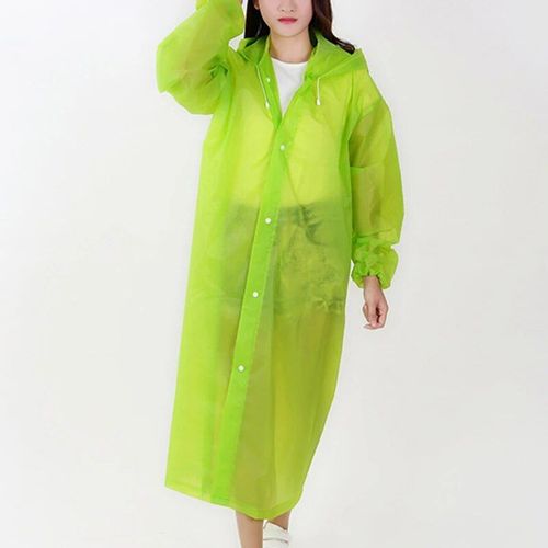 Imperméable Écologique Pour Hommes Et Femmes,Poncho À Capuche Noir,Vêtements De Pluie De Moto,Veste De Pluie Portable Transparente Pour Adultes