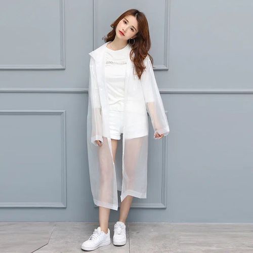 Poncho Imperméable Réutilisable Pour Enfants Et Adultes,Vêtements De Pluie Transparents Pour Filles Et Femmes,Vêtements De Pluie Transparents Imbibés Pour Étudiants
