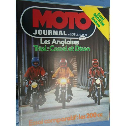 Moto Journal N 208