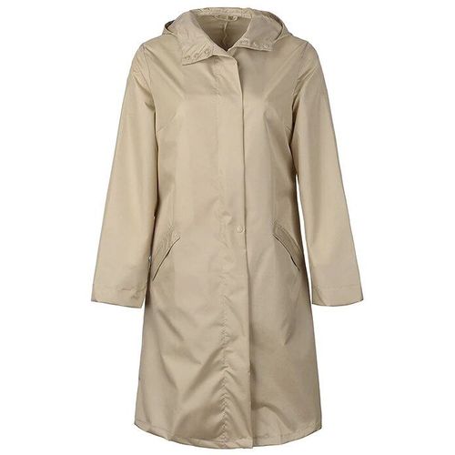 Imperméable Long Portable Pour Femme,Manteau De Pluie Respirant,Veste Pour Femme