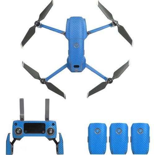 Sunnylife-Peau D'autocollants Mars En Carbone Pvc Pour Importateur Dji Mavic 2 Pro Et Zwing M Décalcomanie Batterie Bras À Distance Rond-Générique