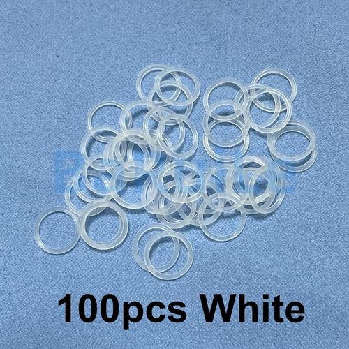Anneau En Caoutchouc Étanche Pour Iphone,Coque Arrière,Problème De Naufrage De La Caméra Arrière,Réparation Pour Iphone X,Xs,Poly 11,12,13 Pro Max,14 Plus,100 Pièces - Type White