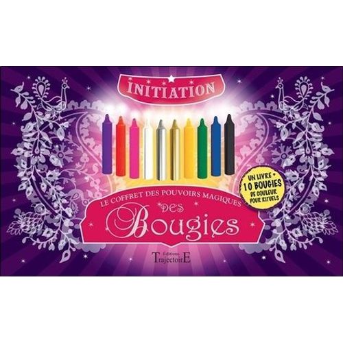Le Coffret Des Pouvoirs Magiques Des Bougies - Avec 10 Bougies De Couleur Pour Rituels