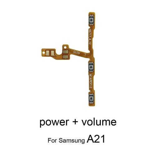 Bouton De Volume D'alimentation Interne Pour Téléphone Samsung Galaxy A01,Core A11,A21,A21s,A31,A41,A51,A71,4g,Pièces De Câbles Flexibles - Type A21 Flex