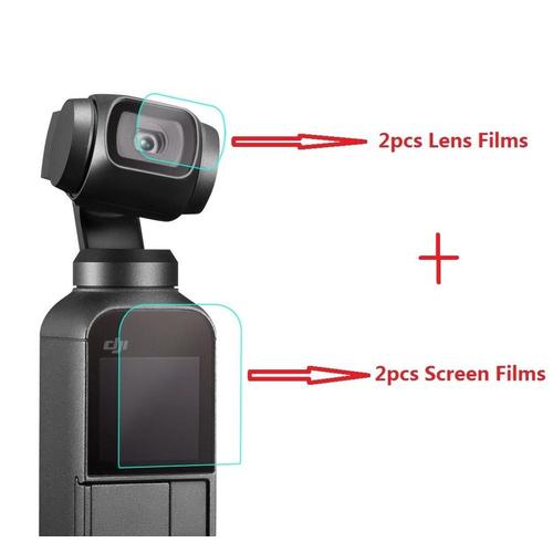 Film De Protection D'objectif De Caméra Pour Osmo Dji Osmo Accessoires De Cardan De Poche-Générique