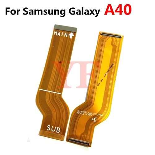 Connecteur de carte mère LCD avec câble flexible,carte mère pour Samsung A10 A20 M10 A30 A40 A50 A60 A70 A80 A90 A7 A9 2018 A750 A920 A20E - Type A40 main flex