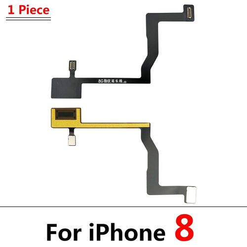 Connecteur De Connexion De Carte Mère Pour Iphone 6,6s,7,8 Plus,Bouton De Retour D'empreintes Digitales,Câble Flexible,Id Tactile À La Maison - Type For Iphone 8