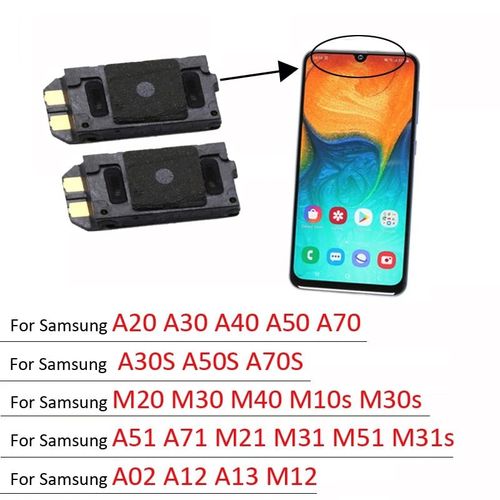 Haut-parleur de sonnerie de musique pour Samsung,récepteur d'oreille,écouteur,câble flexible,sonnerie forte,a01,a11,a21,a31,a41,a51,a71,a10,a20 - Type 2pc top earpiece