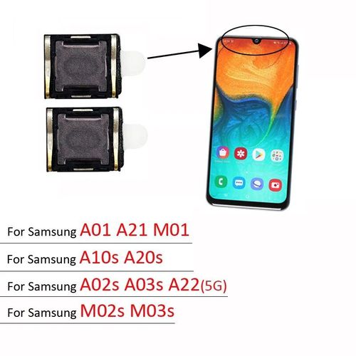 Haut-parleur de sonnerie de musique pour Samsung,récepteur d'oreille,écouteur,câble flexible,sonnerie forte,a01,a11,a21,a31,a41,a51,a71,a10,a20 - Type 2pcs top earpiece #C