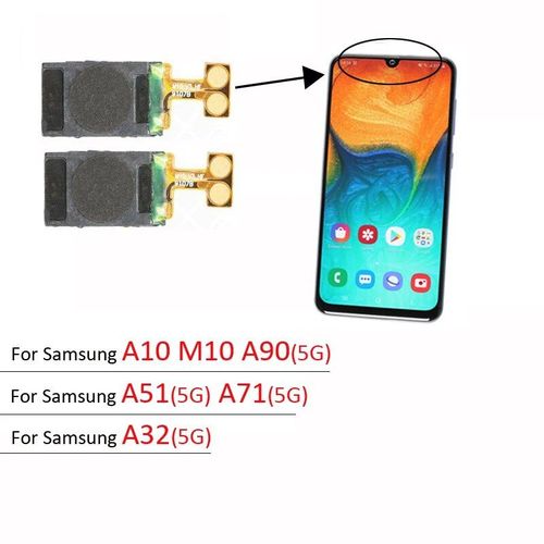 Haut-parleur de sonnerie de musique pour Samsung,récepteur d'oreille,écouteur,câble flexible,sonnerie forte,a01,a11,a21,a31,a41,a51,a71,a10,a20 - Type 2pcs top earpiece #B