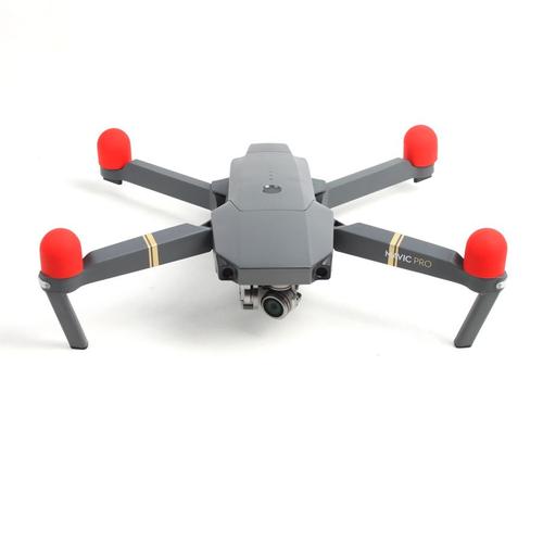 Housse De Protection De Moteur En Silicone 4 Pièces Étui Pour Drone Dji Mavic Pro/ Mavic 2 Pro/ Mavic 2 Zoom Caméra-Générique