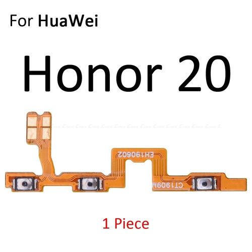Bouton De Contrôle Du Volume Pour Huawei Honor View 10 Mate 20 X P20 Pro Lite 8x,Câble Flexible - Type For Honor 20