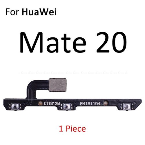 Bouton De Contrôle Du Volume Pour Huawei Honor View 10 Mate 20 X P20 Pro Lite 8x,Câble Flexible - Type For Mate 20