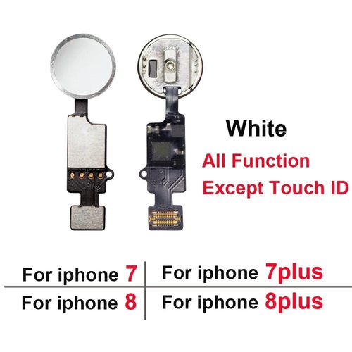Bouton De Retour D'empreintes Digitales Pour Iphone 7 8 Plus,1 Pièce,Connexion De La Carte Mère,Câble Flexible - Type 7 8plus Home Button #B