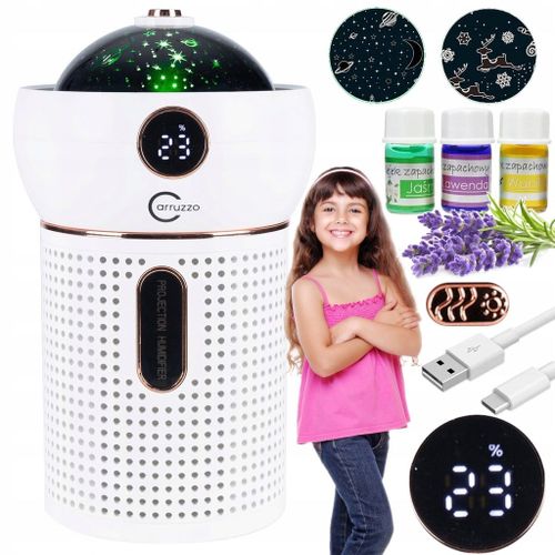 LAMPE LED DIFFUSEUR D'AIR HUMIDIFICATEUR