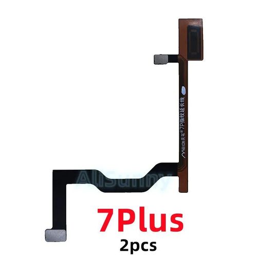 Bouton de retour d'empreintes digitales pour iPhone 6,7,6S,8 Plus,2 pièces,accueil,pas d'identification tactile,connecteur de connexion de carte mère,câble flexible,universel - Type 2x for Home 7Plus