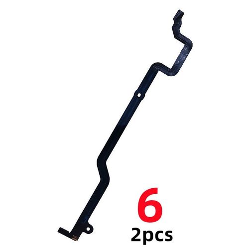 Bouton de retour d'empreintes digitales pour iPhone 6,7,6S,8 Plus,2 pièces,accueil,pas d'identification tactile,connecteur de connexion de carte mère,câble flexible,universel - Type 2x for 6