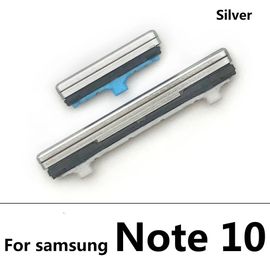 Bouton D'alimentation Et De Volume Latéral Pour Samsung Galaxy Note 9,10 Plus - Type Note 10 Silver