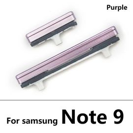 Bouton D'alimentation Et De Volume Latéral Pour Samsung Galaxy Note 9,10 Plus - Type Note 9 Purple