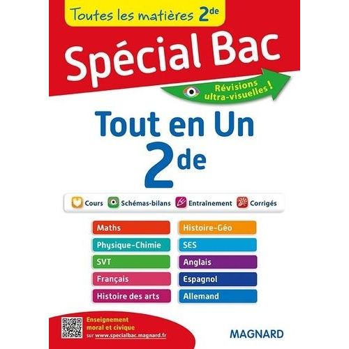 Tout En Un 2de - Toutes Les Matières