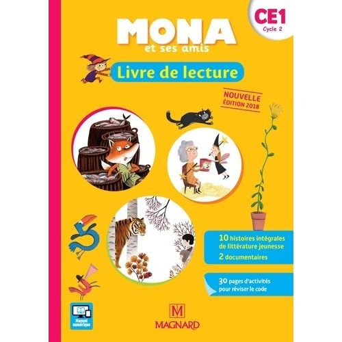 Mona Et Ses Amis - Livre De Lecture Ce1 Cycle 2