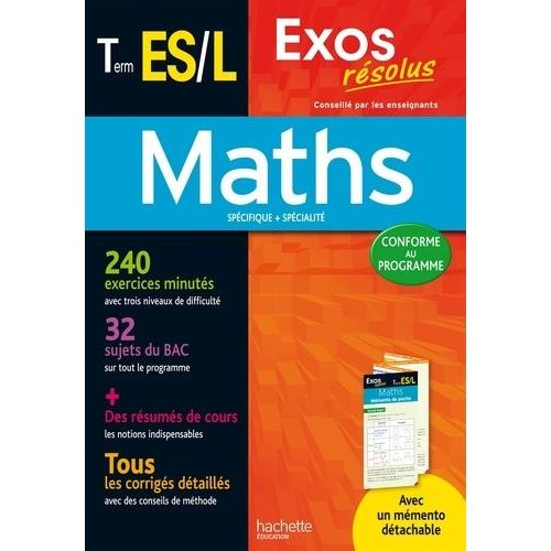 Maths Tle Es/L - Spécifique Et Spécialité