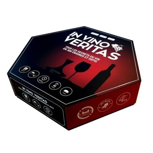 In Vino Veritas - Tous Les Secrets Du Vin En 300 Énigmes Et Défis - Avec : 1 Sablier, 1 Buzzer, 150 Cartes Questions/Réponses Et 1 Petit Précis Du Vin