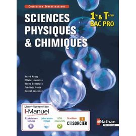 Sciences Physiques Et Chimiques 1re Et Tle Bac Pro