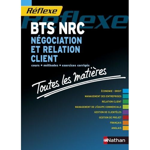 Bts Nrc Négociation Et Relation Client (1 Cd Audio)