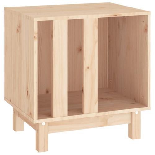 Vidaxl Niche Pour Chien 50x40x52 Cm Bois De Pin Massif