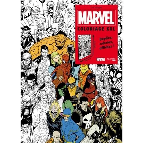 Marvel - Coloriage Xxl