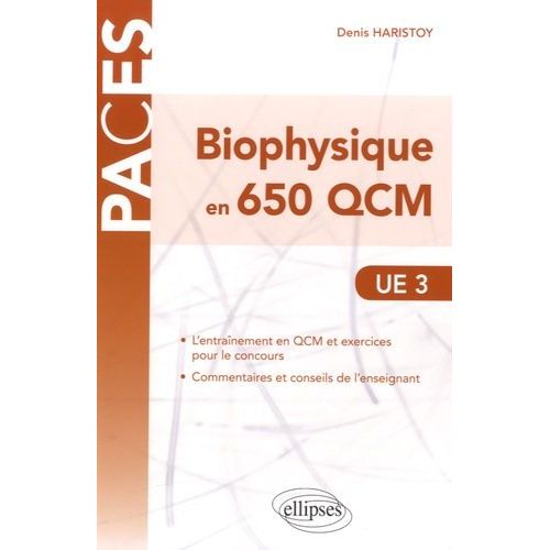 Biophysique En 650 Qcm Ue 3