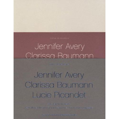 Jennifer Avery, Clarissa Baumann, Lucie Picandet - Pack En 3 Volumes (1 Dvd)