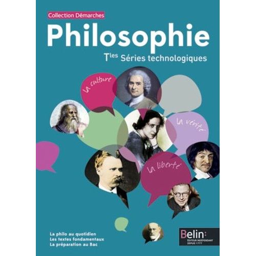 Philosophie Tle Séries Technologiques