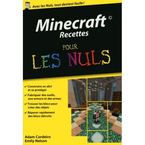 minecraft tous les objets et comment les fabriquer