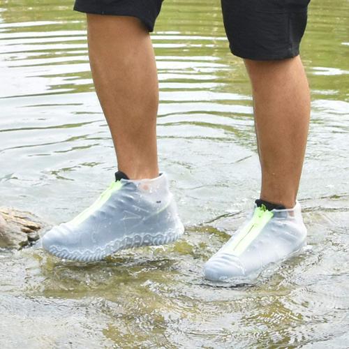 XL-Couvre Chaussures Imperméables, Couvre Chaussures en Silicone  Réutilisables avec Semelle Renforcée Antidérapante pour Les Jours Pluvieux  et Neigeux pour Hommes, Femmes