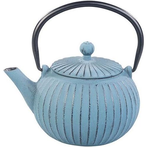 Théière Asiatique En Fonte 0,5 Litre - Bleu