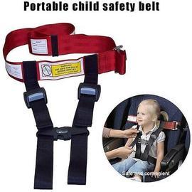 Generic Coussin de sécurité pour enfant avec ceinture de sécurité