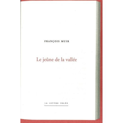 Le Jeûne De La Vallée