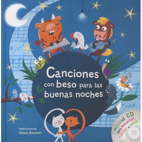 Canciones Con Beso Para Las Buenas Noches - (1 Cd Audio)