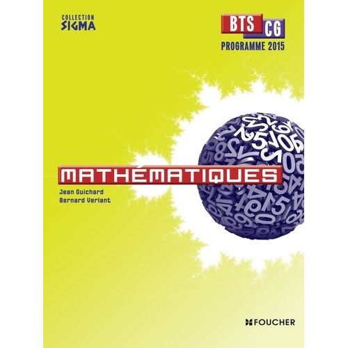 Mathématiques Bts Cg Programme 2015