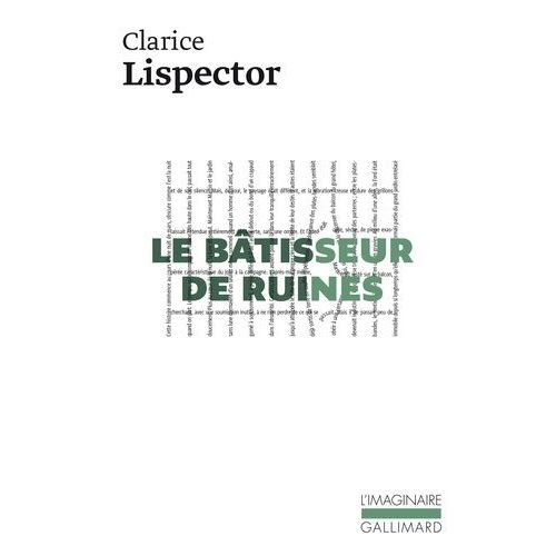 Le Bâtisseur De Ruines