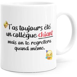 Mug Humour Collègue Tasse Message Drôle Rigolo. Idée Cadeau Original