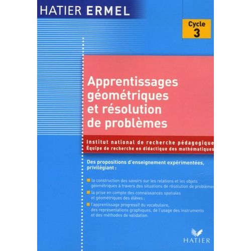 Apprentissages Géométriques Et Résolution De Problèmes Au Cycle 3