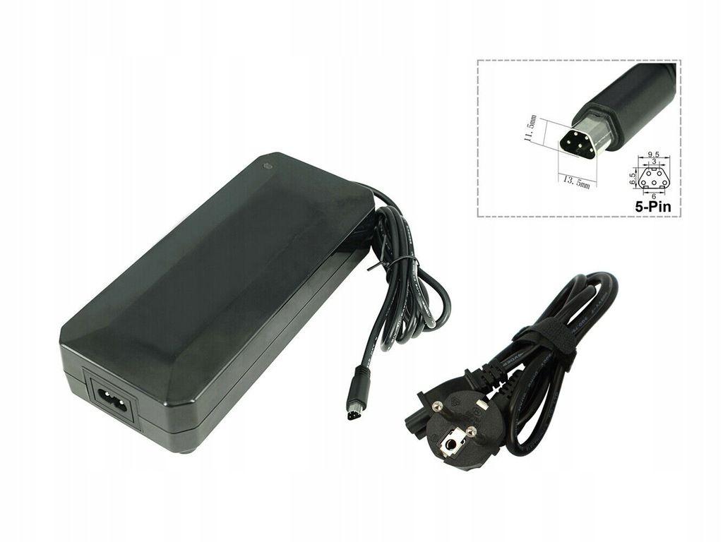 Alimentation chargeur 4A 42V pour vélo électrique 36V 5 broches