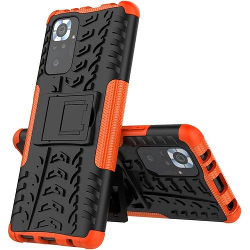 Coque Pour Xiaomi Redmi Note 10 Pro, Militaire Shock-Absorption Et Anti-Rayures Amovible 2 En 1 Coque De Xiaomi Xiaomi Redmi Note 10 Pro. Hyun Orange