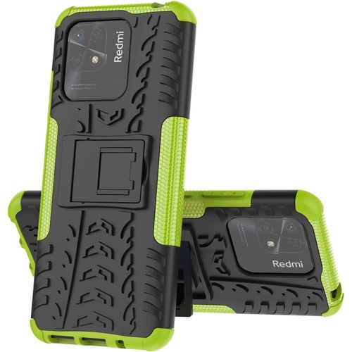 Coque Pour Redmi 10c Militaire Shock-Absorption Et Anti-Rayures Amovible 2 En 1 Coque De Xiaomi Redmi 10c. Hyun Green